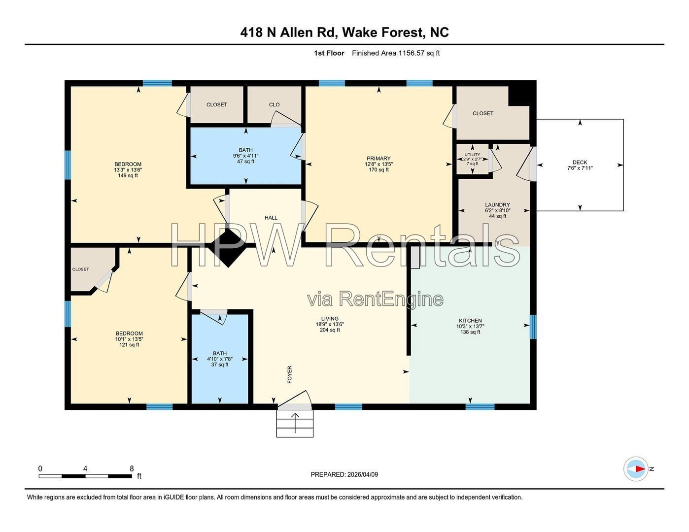 Walk to Downtown Wake Forest!! property image